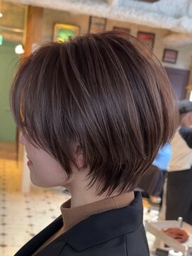 スリー(three) 大人ショート×ハイライト