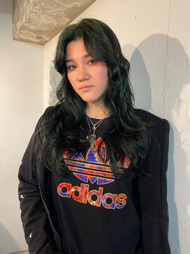 コードプラスリム(CODE+LIM) ダークグリーン/ブリーチなし/ダブルカラー