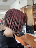 前下がりボブ
