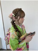 成人式アレンジ