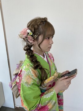 カッツ 駅家店(CUT S) 成人式アレンジ