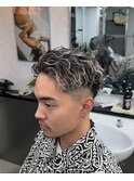 ホワイトメッシュパーマ
