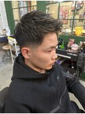 王道アップバング