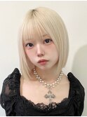 ボブ/ミニボブ/ハイトーンボブ/切りっぱなしボブ/前下がりボブ