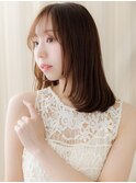 美髪レイヤースタイルワンカール艶感ストレートZ大宮20代30代