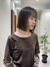 Ruri◆トレンドカラー×韓国ヘアで抜け感のある垢抜けスタイルはお任せ◎タッセルボブ・切りっぱなしボブも