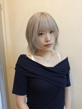 ネアー 新潟(NEER) アプリコットオレンジ/くびれヘア/レイヤーショート［新潟］