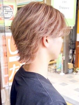 ヨリ サッポロ 札幌大通(yori SAPPORO) ニュアンスパーマ/センターパート/韓国マッシュ/ダークアッシュ