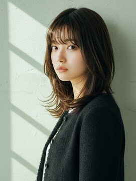 ライクバイコトナ 越谷(RIKE by kotona) 忙しい40代に人気！越谷の時短セミロング×ココアグレージュ