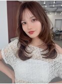 《Agu hair》ベージュハッシュカット×numberA.ヘアバター