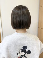 モリオ フロム ロンドン 成増店&nbsp;【morio成増/一戸】大人ハイライト前下り切りっぱなしボブ