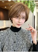 <30.40.50代>大人似合わせショートx透明感カラー