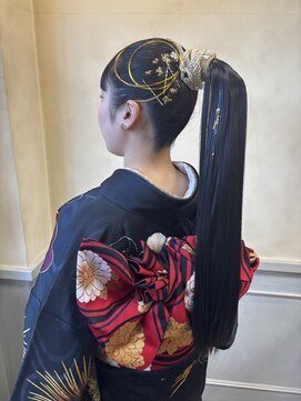 サンク エトワール(Cinq Etoiles) ヘアセット【ハイポニー】