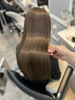 ウィステリア アネックス 銀座(WISTERIA ANNEX) シフォンベージュ/ULTOWAトリートメント/髪質改善カラー/東銀座