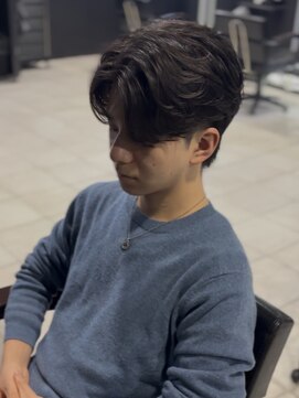 アウル 心斎橋(owl) センターパート/フェザーパーマ/ニュアンスパーマ/メンズパーマ