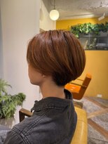 ムーン(moon)&nbsp;MEN’S/リバースセンターパート/ニュアンスパーマ/武蔵小杉