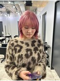 コーラルピンク/ハイトーン/Wカラー