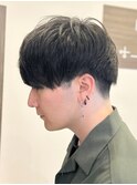 メンズカットツーブロックスパイキーショートビジネスショート