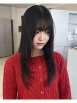 フォルテ 掛川店 学生さんにも大人気♪黒髪でも映える!低めレイヤー