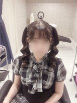 クラン 梅田店(Clan) 編み上げツインテール/梅田ヘアセット