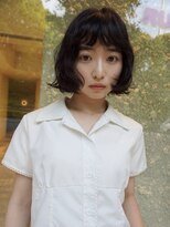 ルノ(RUNO) 前下がりショート・ボブ/ミニボブ/前髪あり/20代/結べる/外ハネ
