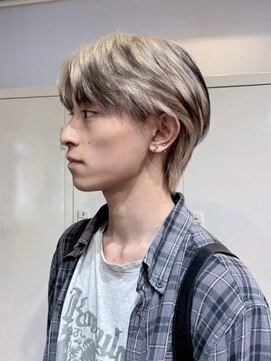 デート 下北沢(DATE) 下北沢メンズカットブリーチカラーダブルカラーハイトーンカラー