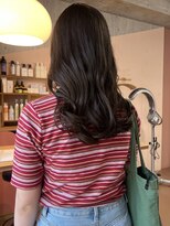 マルソー&nbsp;岡山ロングニュアンスパーマ髪質改善トリートメントミディアム