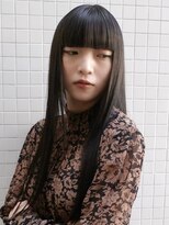 ザ スリック(THE SLICK)&nbsp;骨格を活かした黒髪ロング縮毛矯正