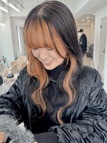 ソメルン 秋葉原&nbsp;秋葉原で叶えるオレンジインナーカラー