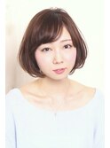 【アズワンクミノキ】女子力アップショートボブ