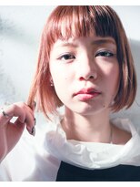 ブルー ヘアーメイク(Blue Hair Make)&nbsp;アプリコットピンクボブ