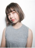 グレージュカラーでオシャレショート☆