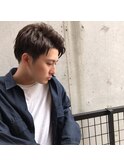 浅めツーブロックメンズショートスタイル