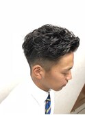 清潔感ある メンズパーマ