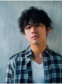 【ソフト&ウエット無造作マッシュショート】