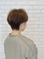 ビス リアン 川口店(Vis lien)&nbsp;20代30代耳掛けショートマッシュ×アッシュベージュ♪