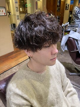 リットジェンツ 千葉(Lit Gents) 波巻きパーマ×韓国マッシュ【YUSUKE】