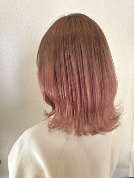 美容室 ルアル 市原市八幡宿店(Luar) メルティベージュ~桜ピンク〇