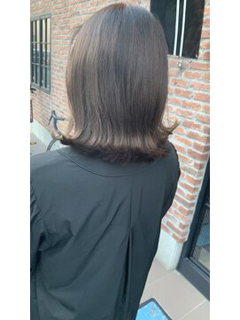 オーガニック アトリエ 大宮(organic+atelier) 韓国風エギョモリ★くびれ外ハネミディ大人可愛い小顔20代30代