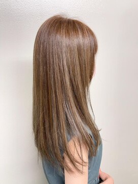 シークレット 登戸店(Secret) マロンブラウンナチュラルストレート