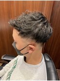 フェード×パーマ