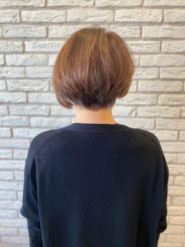 ソーホーヘアーアンドボタニカル 大橋店(SOHO hair & botanical) ショートボブ/20代/30代/40代/ライトブラウン