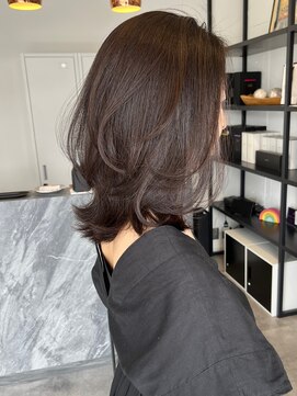 カンナ(CANNA) 大人くびれレイヤー☆ストレートパーマで自然に柔らかく。