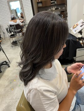 ディッシュ 五反田(dish) ケアブリーチ/透明感グレージュ