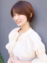 ブゾン(buZon)&nbsp;【buZonブゾン】丸みショートボブ×ショコラブラウン