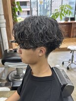 ロンドガルマン 名古屋(Lond GULLMAN)&nbsp;【Lond GULLMAN江村】波巻きパーマ×センターパート