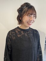 オルトタポファクトリー(ALT tapo. factory)&nbsp;ハーフアップアレンジ