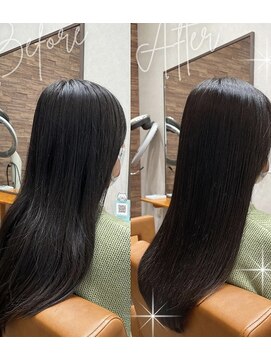 ルスリー 甲府店(Lsurii) 髪質改善ストレート