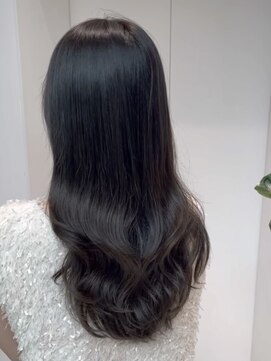 ザックギンザ(ZACC ginza) ダークオリーブ/外巻きロング