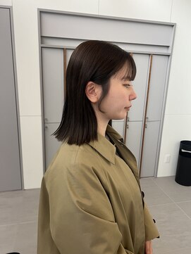 ローレンアオ(LOREN AO) ダブルカラー/ベージュカラー/オリーブ/マロンベージュ/